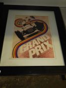 Gran Prix Framed Poster