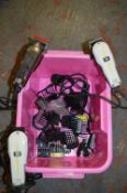 Box Containing Three Electric Razor and Fittings