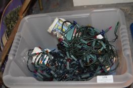 Box of Multicoloured Christmas Lights