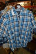 *The New Ivy Brand Shirt (Blue & Orange Check) Siz
