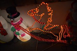 Rocking Horse Christmas Light