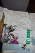 *Six Ellen Tracy T-Shirts (Pink Floral) Size:XL
