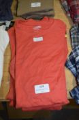 *Five Kirkland Signature T-Shirts (Red) (3x Small,