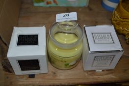 *Two Baylis & Harding Candles (Sweet Mandarin & Gr