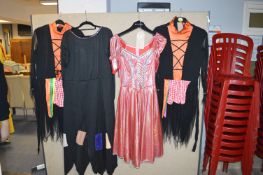 Four Fancy Dress Costumes