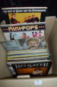 Large Quantity of LP Records Assorted British Rock