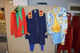 Three Fancy Dress Costumes - Clown, Jester and Ame