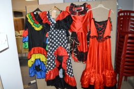 Four Fancy Dress Costumes - Nurse, Pierot and Two