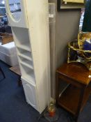 Novelty Tubular Fish Tank Standard Lamp Water Feat