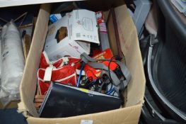 Large Box Containing Popcorn Machine, Sky HD Box,