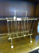 Brass Magazine Rack