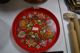 Pair of 1960's Metal Trays