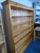 Pine Six Height Shelf Unit
