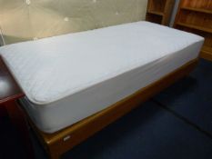 Pine Single Bed with Mattress