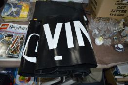 Two Display Banners - Vintage Clothing