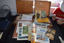 Artists Materials Including Oil Paints, Watercolou