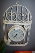 Decorative Wrought Metal Wall Clock
