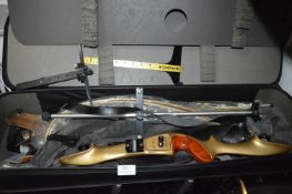 Portland KG1 Marksman Archer's Bow with Accessories and Tra