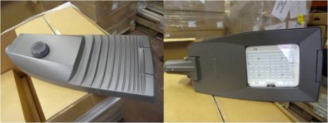 *Six Philips BGP621-LWS40X LED Street Light Heads