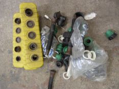 *Bag of Water Pipe Connectors etc.