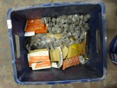 *Box of Welding Lenses and a Bag of Nuts and Bolts