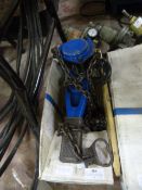 *0.5 Tonne Tractel Lever Hoist