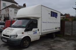 Ford Transit 125T350 Luton Van Reg:NJ54 HJF, Mileage:290889, MOT: Feb 2019