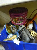 Box Containing Black & Decker Electric Drill, Spok