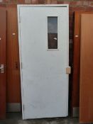 *Fire Door 210x88cm Including Frame