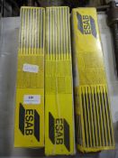 *Three Packs of Esab Welding Electrodes