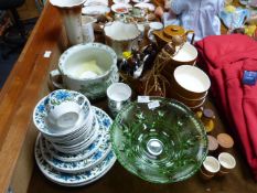 Table Lot of Pottery Including Hornsea, Midwinter