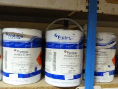*7x5L of Protega Grey Metal Coating Paint