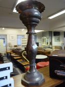 Tall Indian Brass Jardiniere