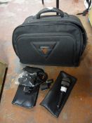 Antler Overnight Case Containing Microphone, Diffu