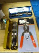 *Two Impact Drivers and a Set of Piston Ring Plier