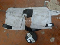 Leather Tool Belt and a Box of Screws