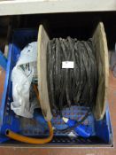 Bag Containing Gas Regulators and a Extension Lead