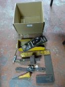 Box Containing Staley Spoke Plane, Scribe Block, M