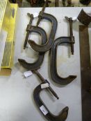 *Three Record No.6 and One Record No.4 Clamp