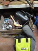 *Box Containing Fuel Can, Tool Bag, etc.