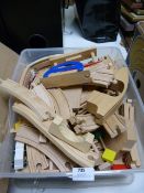 Biro Child's Wooden Train Set