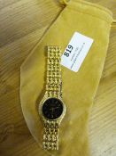 Ladies Pelex Gilt Wristwatch