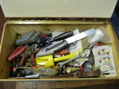 Box of Assorted Hand Tools