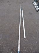 *Two Extending Aluminum Poles