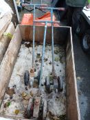 *Three Set of Wheels with Metal Handles