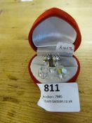 Crystal Glass Drop Earrings