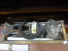 *Box Containing Assorted Metal Offcuts