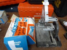 *Tile Cutting Attachment and a Hand Lamp