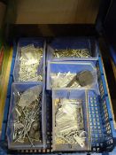 *Box Containing Assorted Wood Screws, etc.