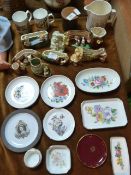 Selection of Hornsea Pottery Vases, Dishes, Mugs,